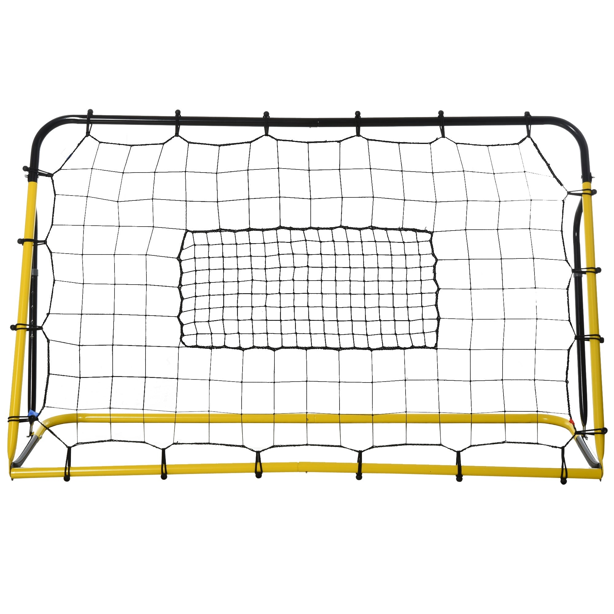 6 x 4 ft Rebound Net Soccer Goal with 5 Angle Adjustable for Soccer Baseball Basketball Training Football   at Gallery Canada