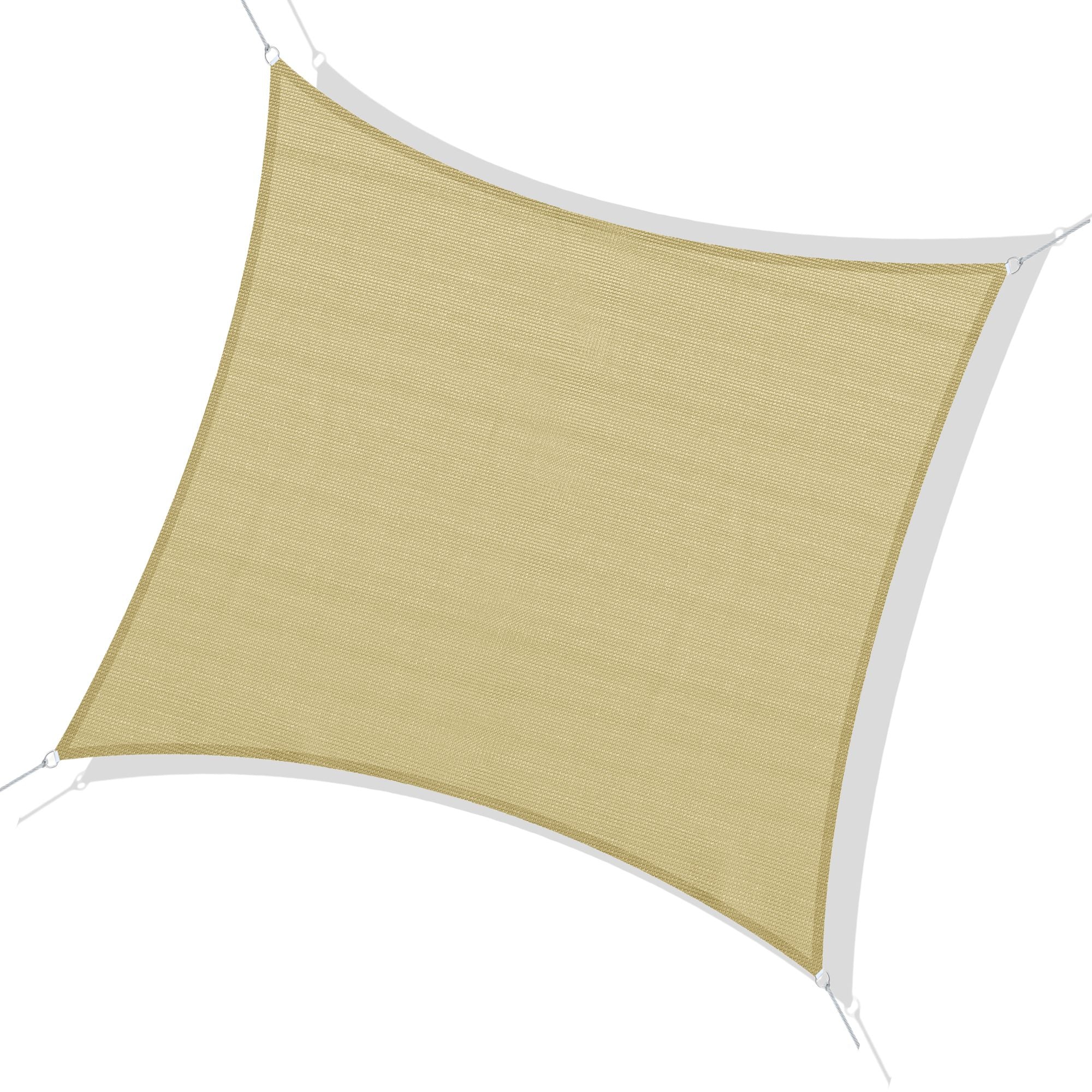 Square 12’ Canopy Sun Sail Shade Garden Cover UV Protector Outdoor Patio Lawn Shelter with Carrying Bag Sand Shade Sails at Gallery Canada