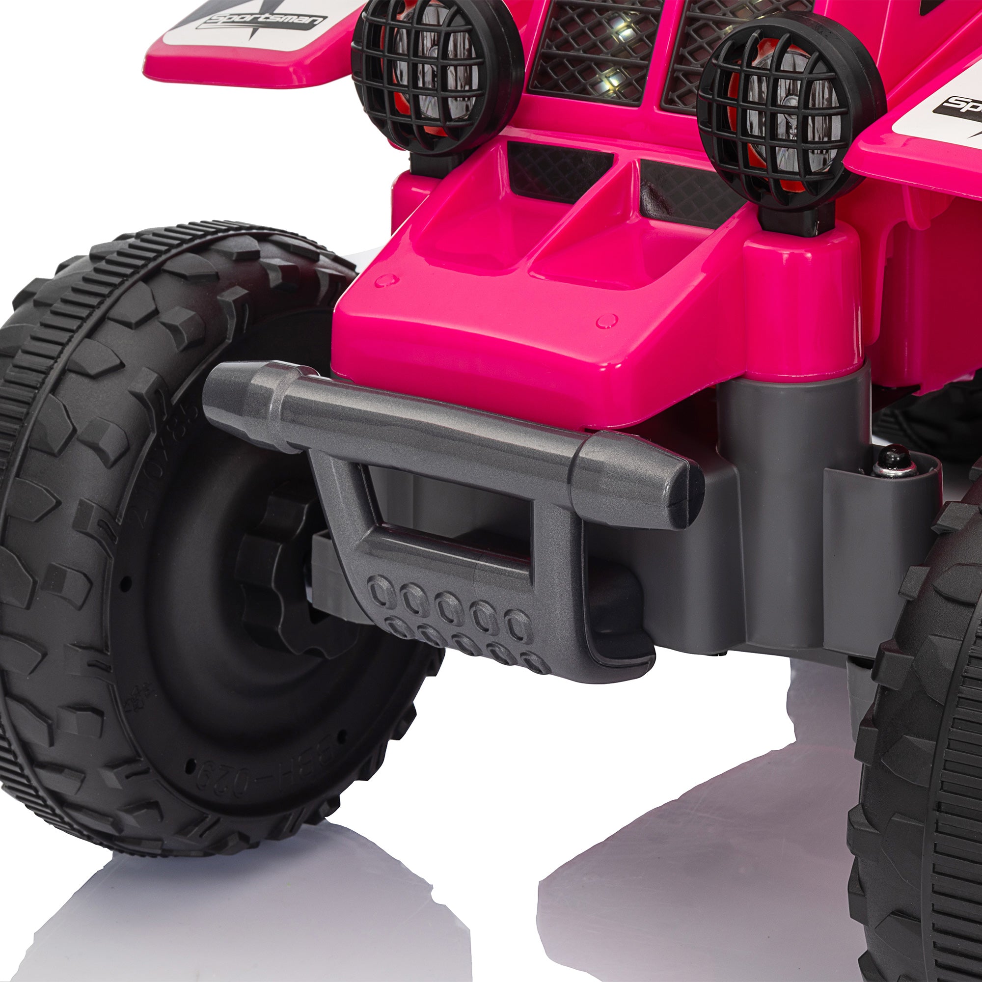 6V Kids ATV Quad, 4 Wheeler Battery Powered Electric Ride on Car w/ Lights, Forward Backward, for 3-6 Years, Pink Electric Toy Cars   at Gallery Canada