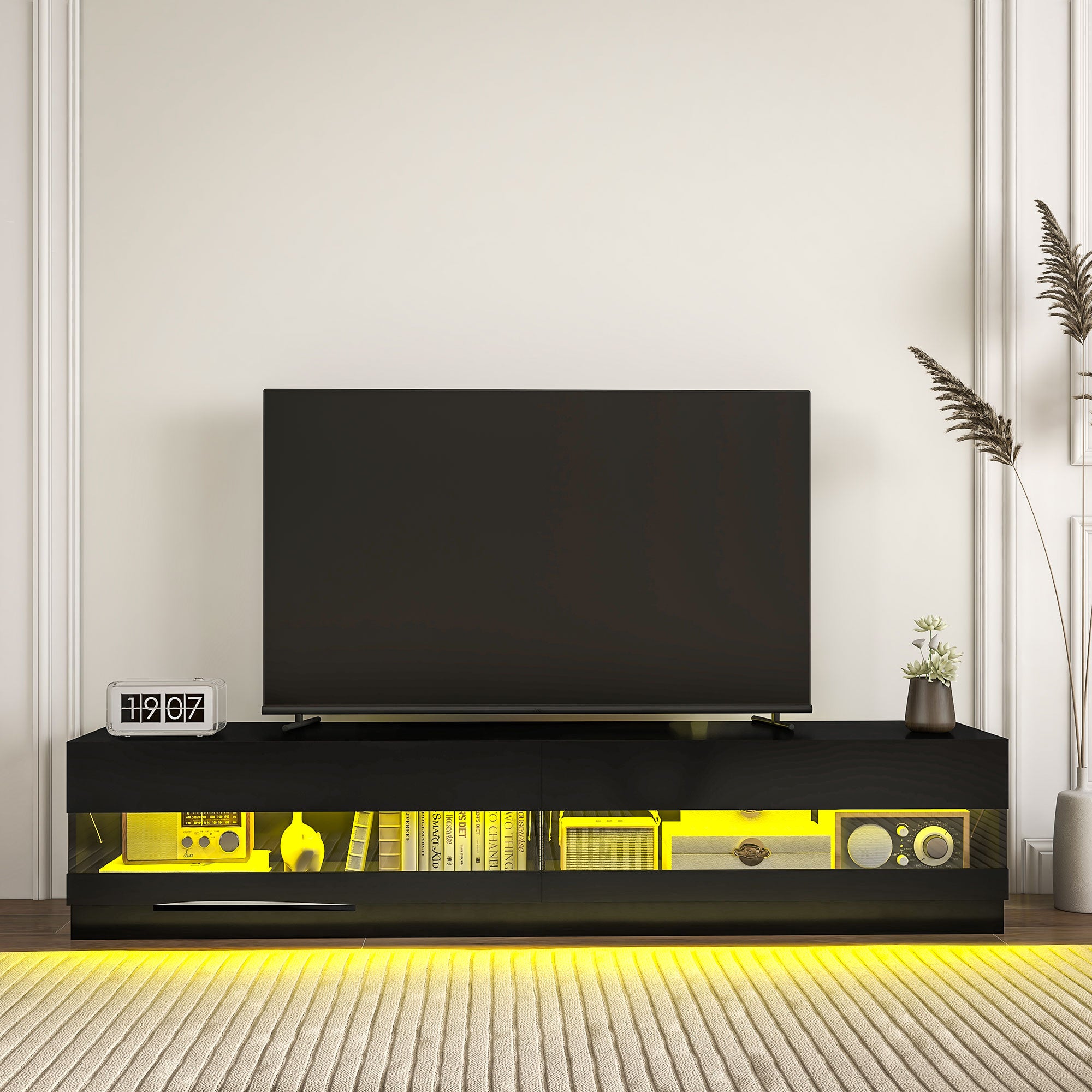 Lighted TV Stand for TVs up to 75