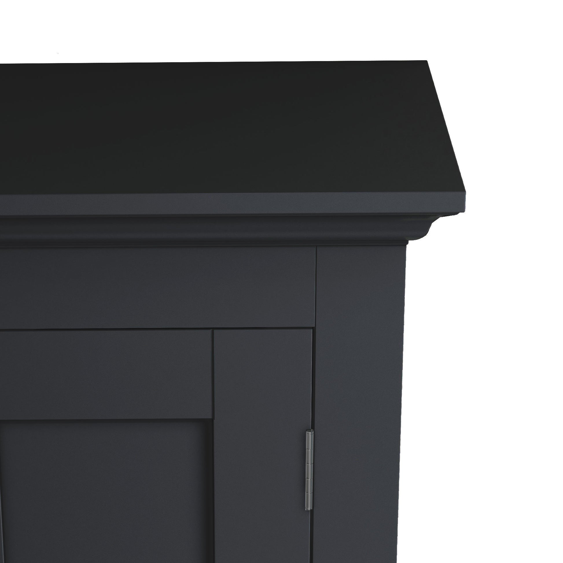 Bathroom Wall Cabinet, Medicine Cabinet, Toilet Storage Cabinet with Shelf for Living Room and Entryway, Black Bathroom Cabinets   at Gallery Canada