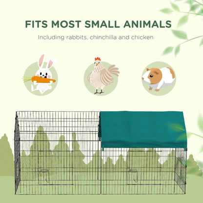 87" Small Animal Cage with Roof, Indoor/Outdoor Use, for Chicken, Rabbits, Chinchillas, Green Houses & Habitats   at Gallery Canada