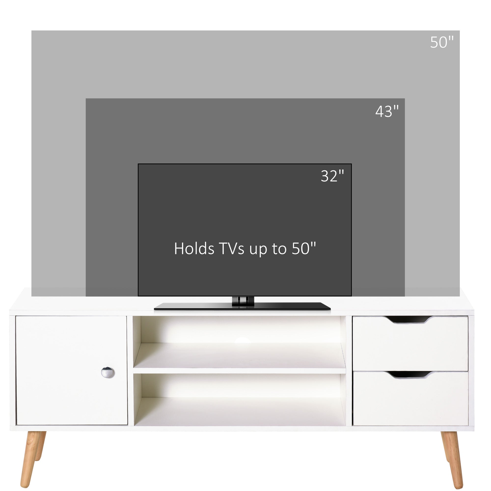 TV Stand for TVs up to 50