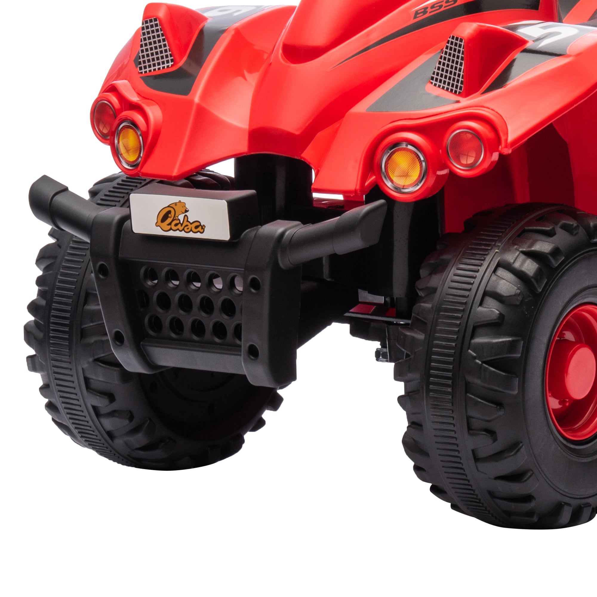 6V Kids ATV Quad w/ Music, Forward, for 2-6 Years, Red Electric Toy Cars   at Gallery Canada