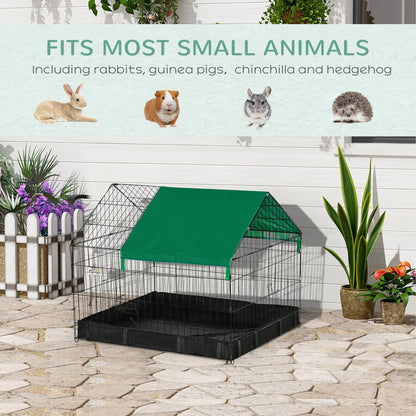 Metal Outdoor Small Animal Cage for Rabbits and Cats, Black Houses & Habitats   at Gallery Canada