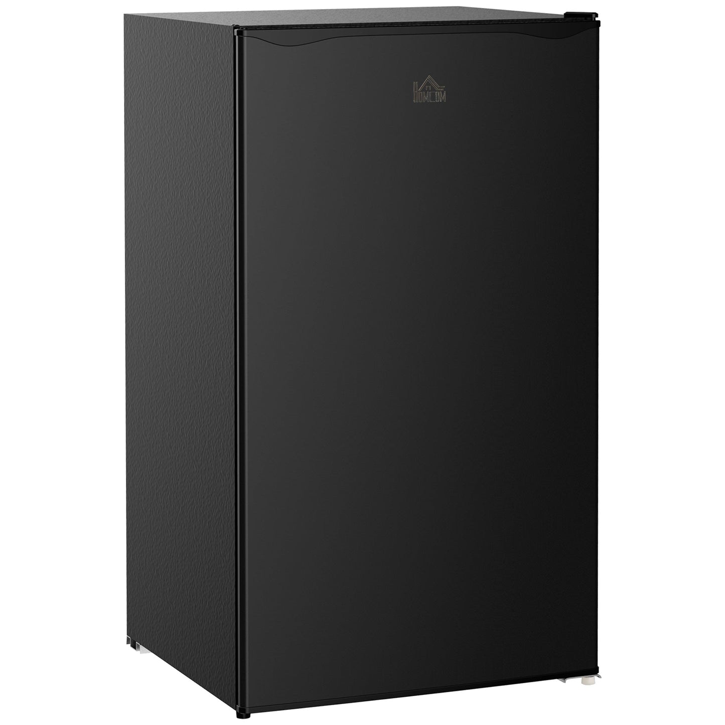 Mini Fridge with Freezer, 3.2 Cu.Ft Compact Refrigerator with Adjustable Shelf, Mechanical Thermostat and Reversible Door for Bedroom, Dorm, Black Small Kitchen Appliances Black  at Gallery Canada