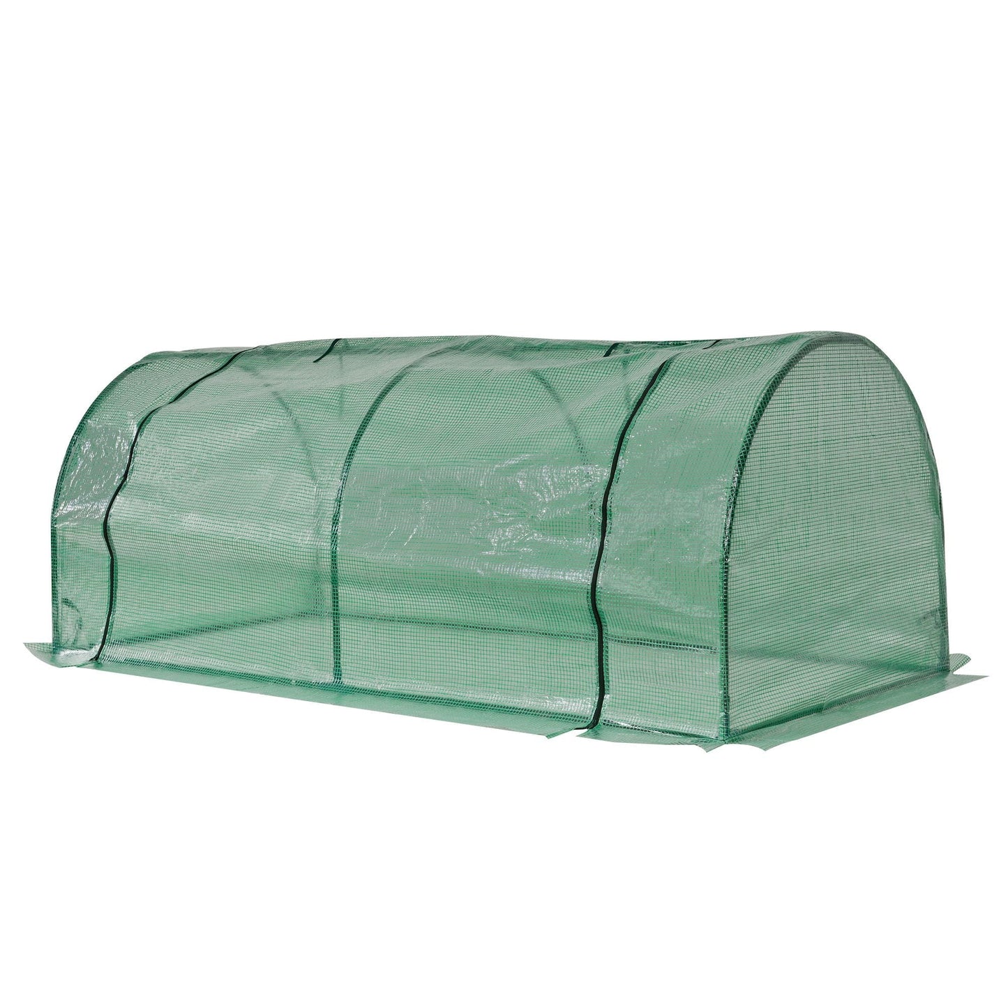 Mini Greenhouse Portable Hot House for Plants with Zippered Doors for Outdoor, Indoor, 79" x 39" x 32", Green Mini Greenhouses Dark Green  at Gallery Canada