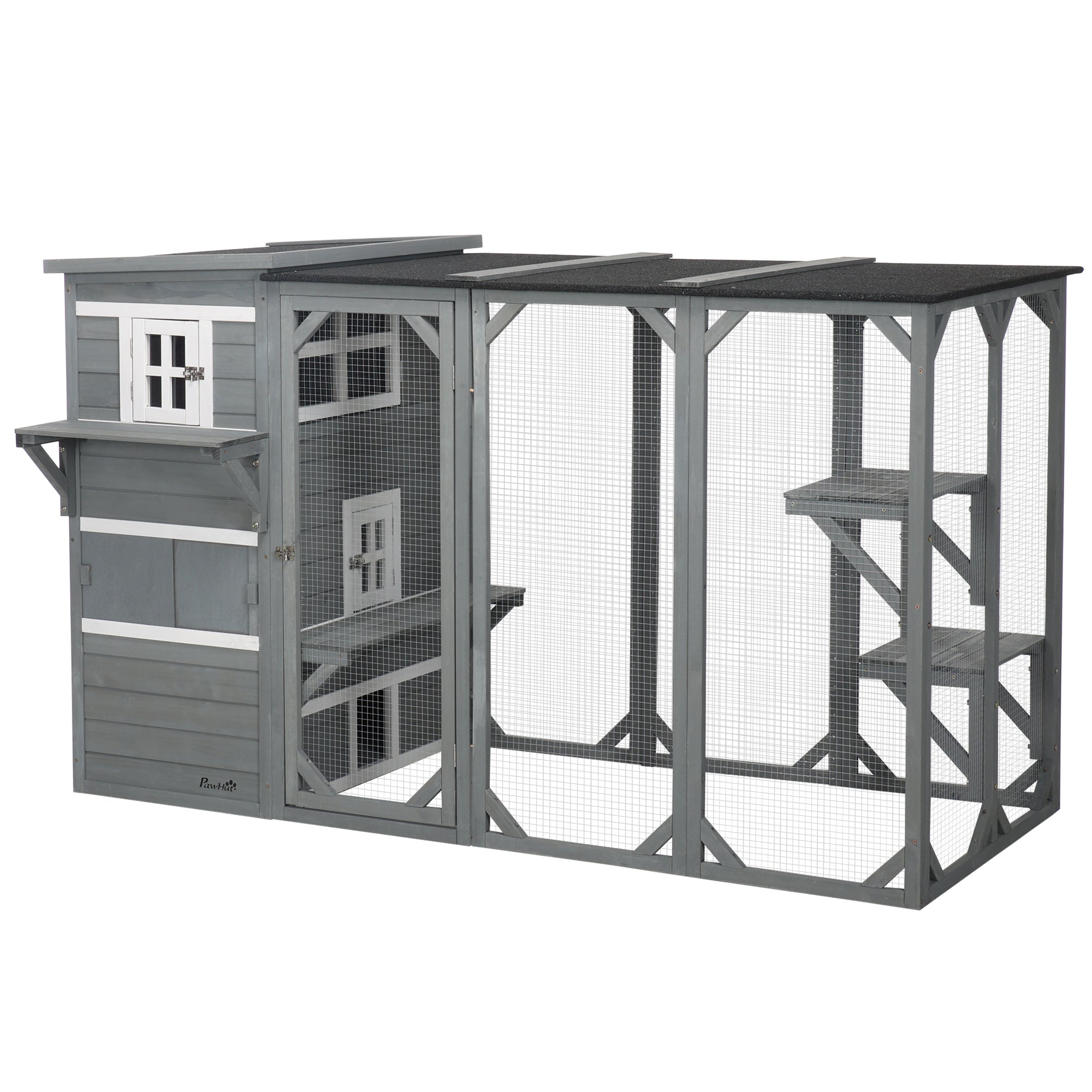 Wooden Cat Catio, 76