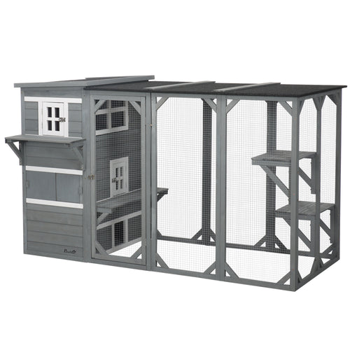 Wooden Cat Catio, 76