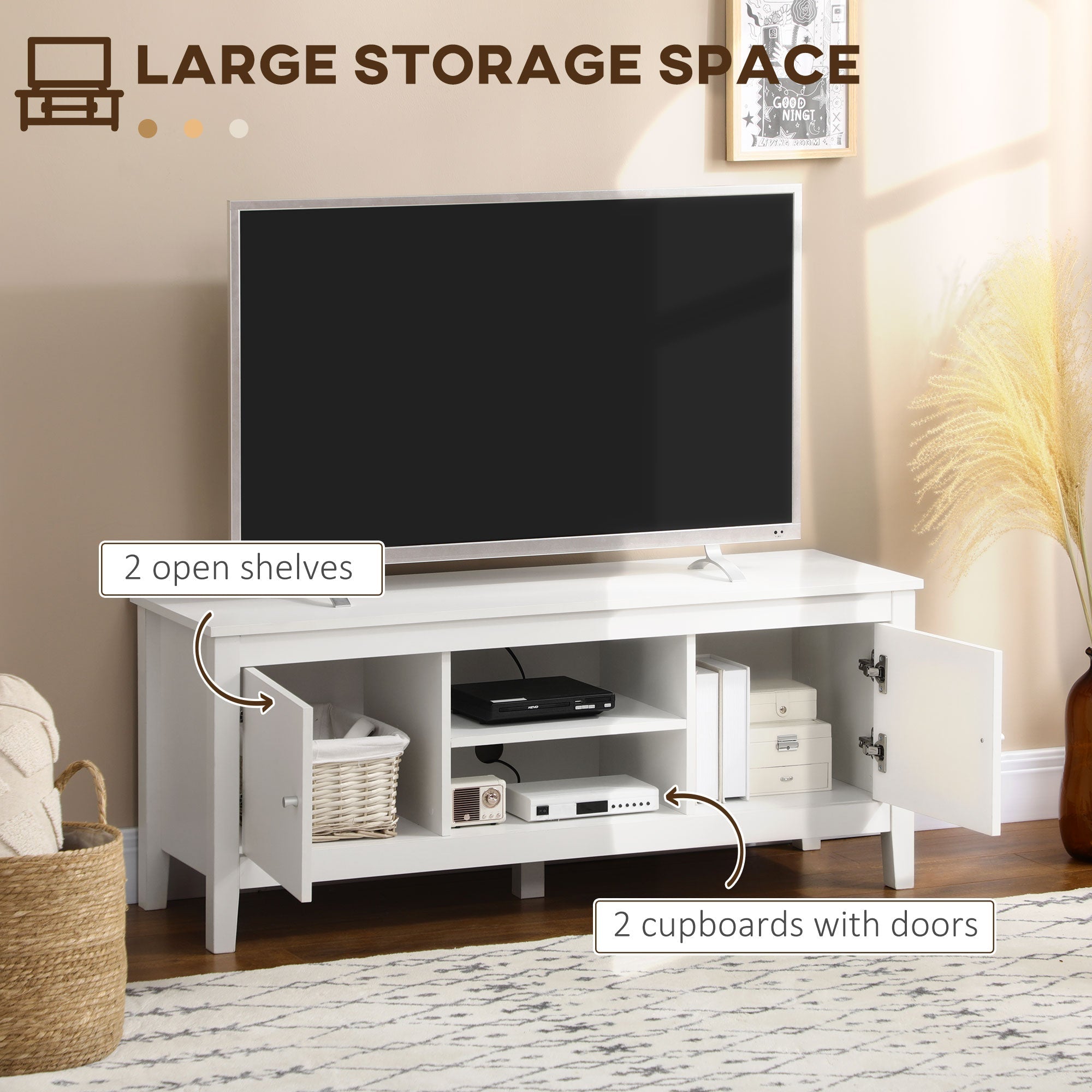 Modern TV Stand for TVs up to 55