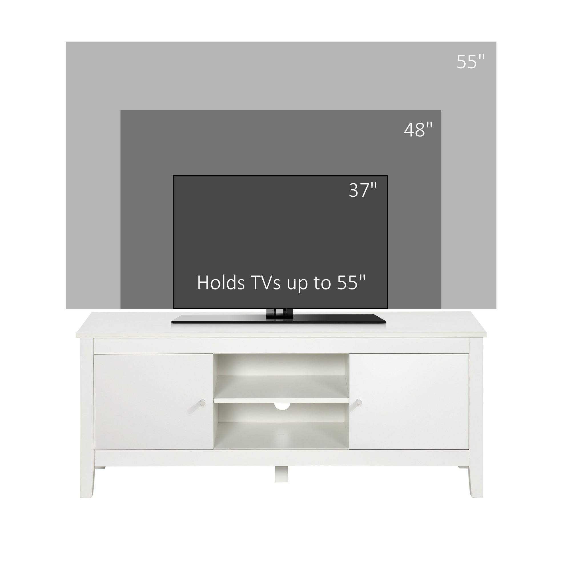 Modern TV Stand for TVs up to 55