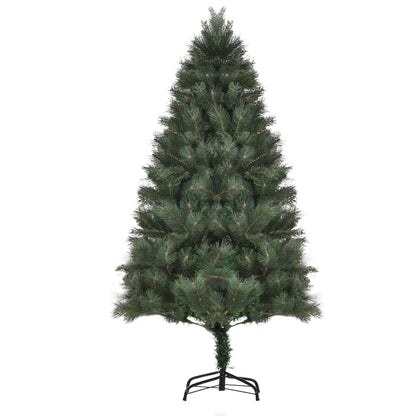 6 FT Christmas Tree Artificial Pine Tree Christmas Decoration 375 Branches Green Artificial Christmas Trees   at Gallery Canada