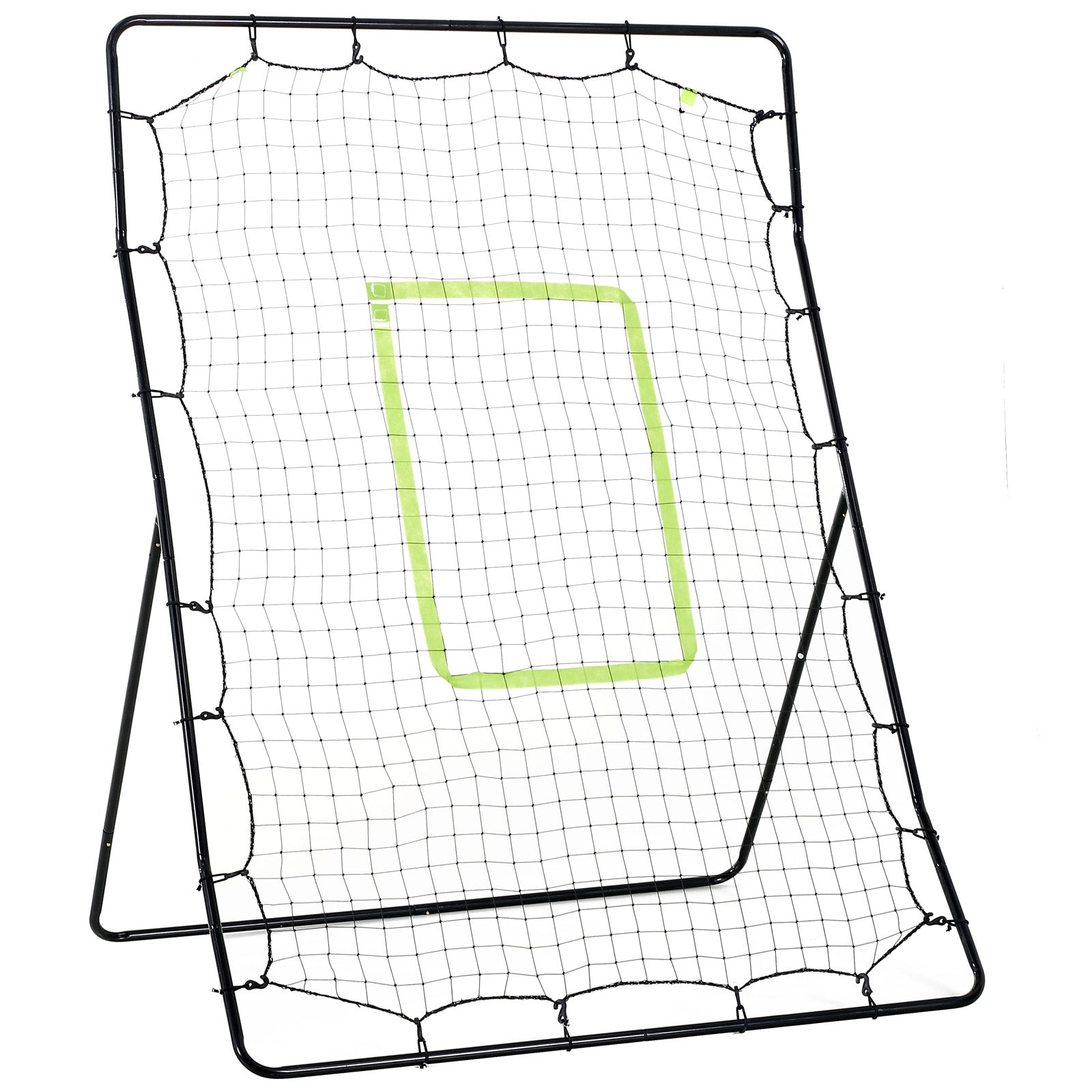 4 x 5.7ft Volleyball Rebounder Net with Strike Zone, Adjustable Baseball Lacrosse Training Net for Pitching and Fielding Baseball   at Gallery Canada