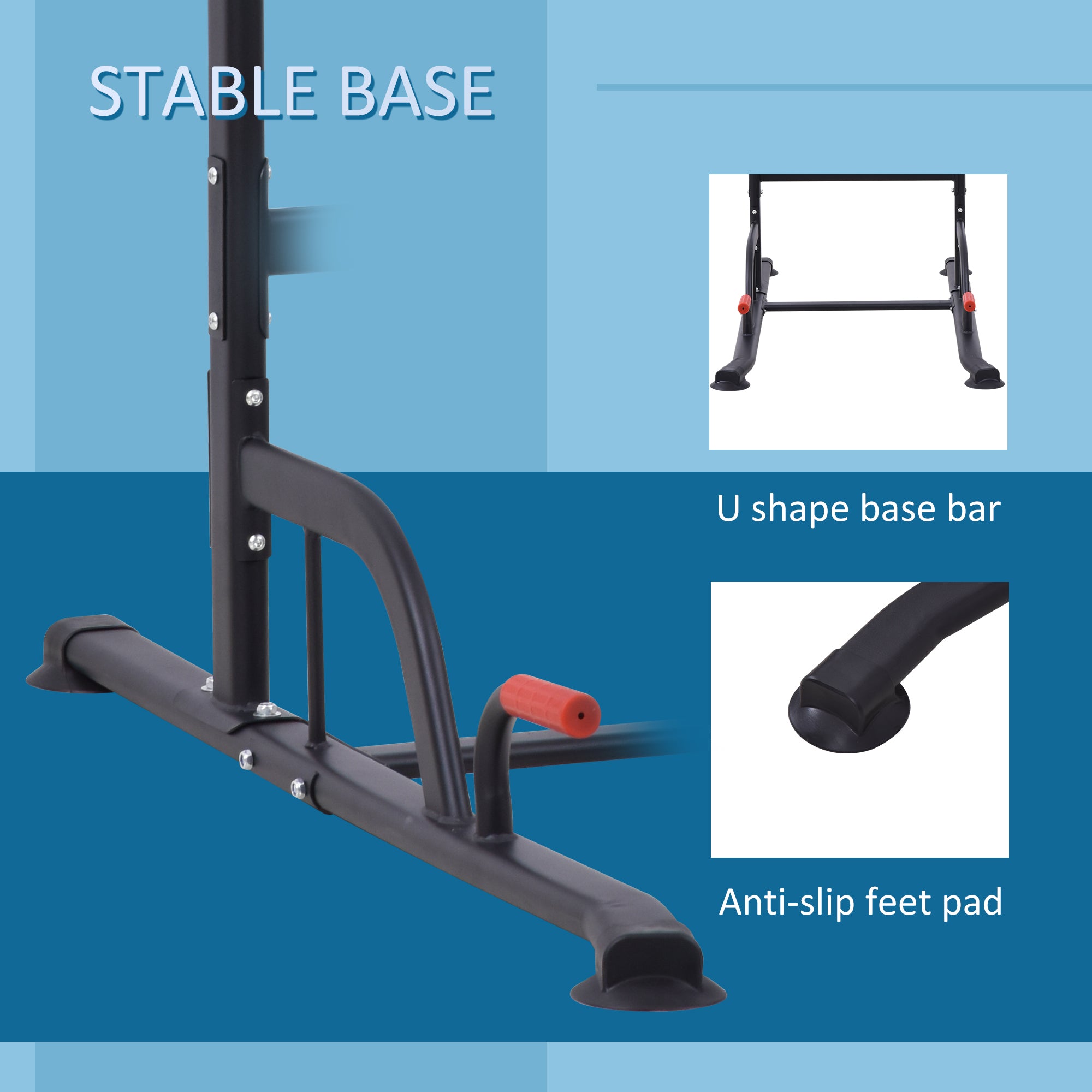 Adjustable Power Tower with Pull up and Dip Bar for Home Gym Workout Power Towers   at Gallery Canada