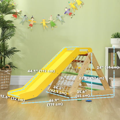 5 in 1 Pikler Triangle Set with Slide, Sandbags, for 18-48 Months Baby Gym & Playmats   at Gallery Canada