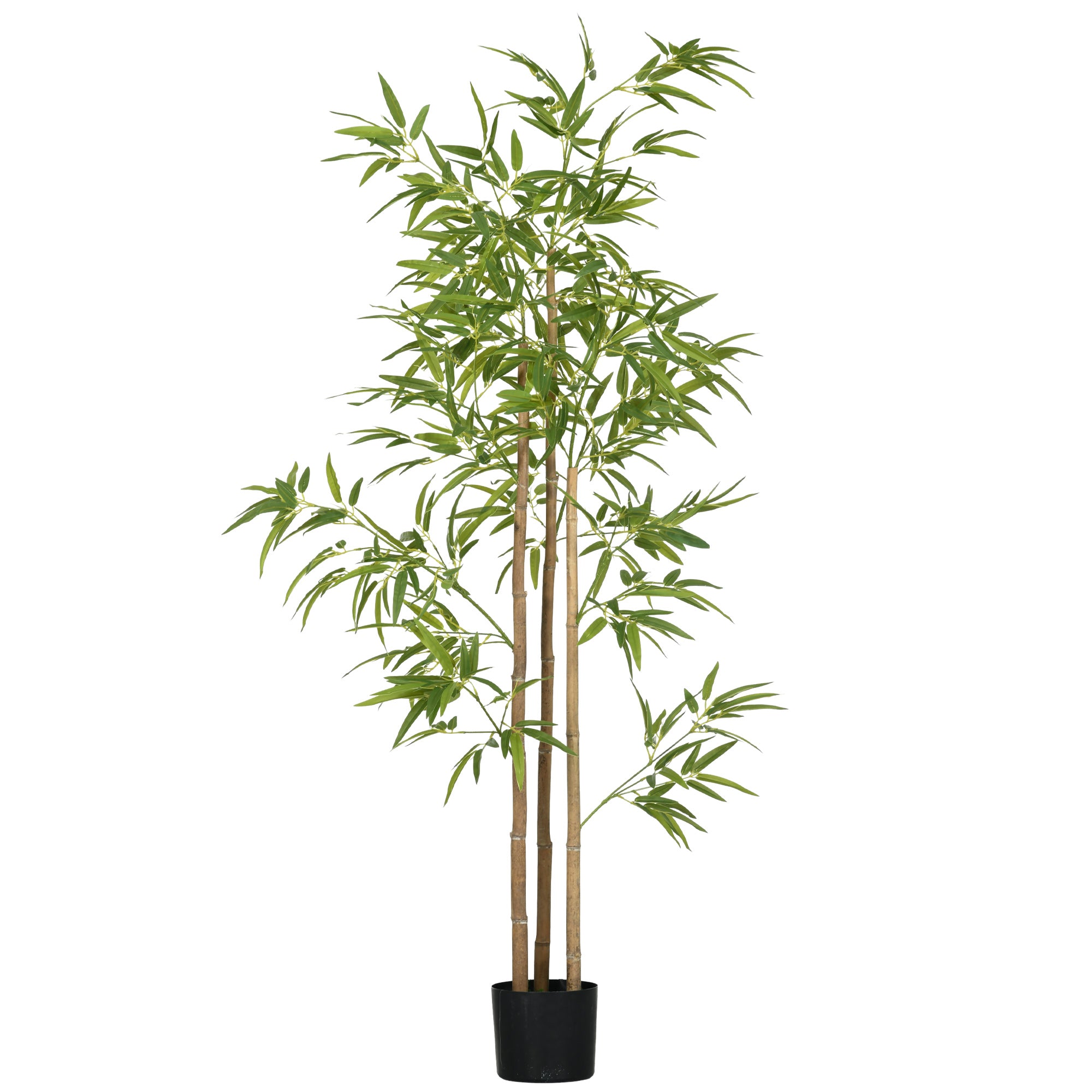 6ft Artificial Tree, Indoor Fake Bamboo with Pot, for Home Office Living Room Decor Artificial Trees at Gallery Canada