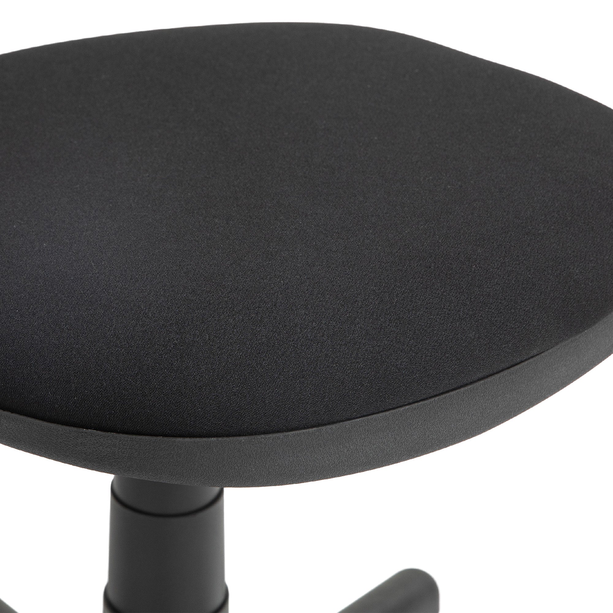 Small Desk Chair, Armless Office Chair with Adjustable Height, 360° Swivel Wheels, Low Back for Small Spaces, Black Task Chairs at Gallery Canada
