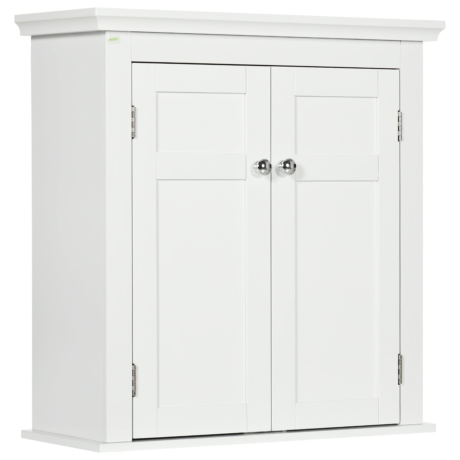 Bathroom Wall Cabinet, Medicine Cabinet, Over Toilet Storage Cabinet with Adjustable Shelves for Kitchen, Entryway, White Wall Mounted Cabinets White  at Gallery Canada