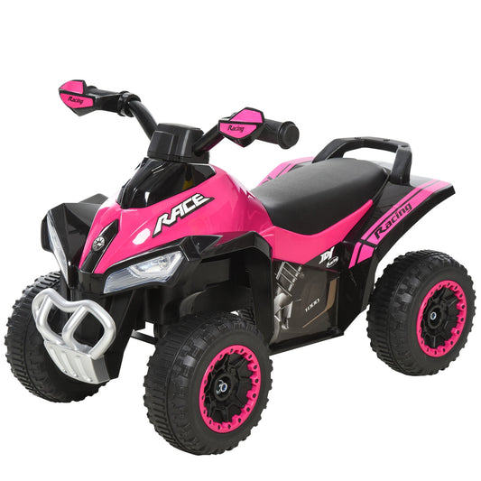 4 Wheels Ride on Motorcycle Toy for Kids Baby Toddler Ride-on Car Walker No Power Foot To Floor Slider with Music and lightening function for 18-36 Months Pink - Gallery Canada