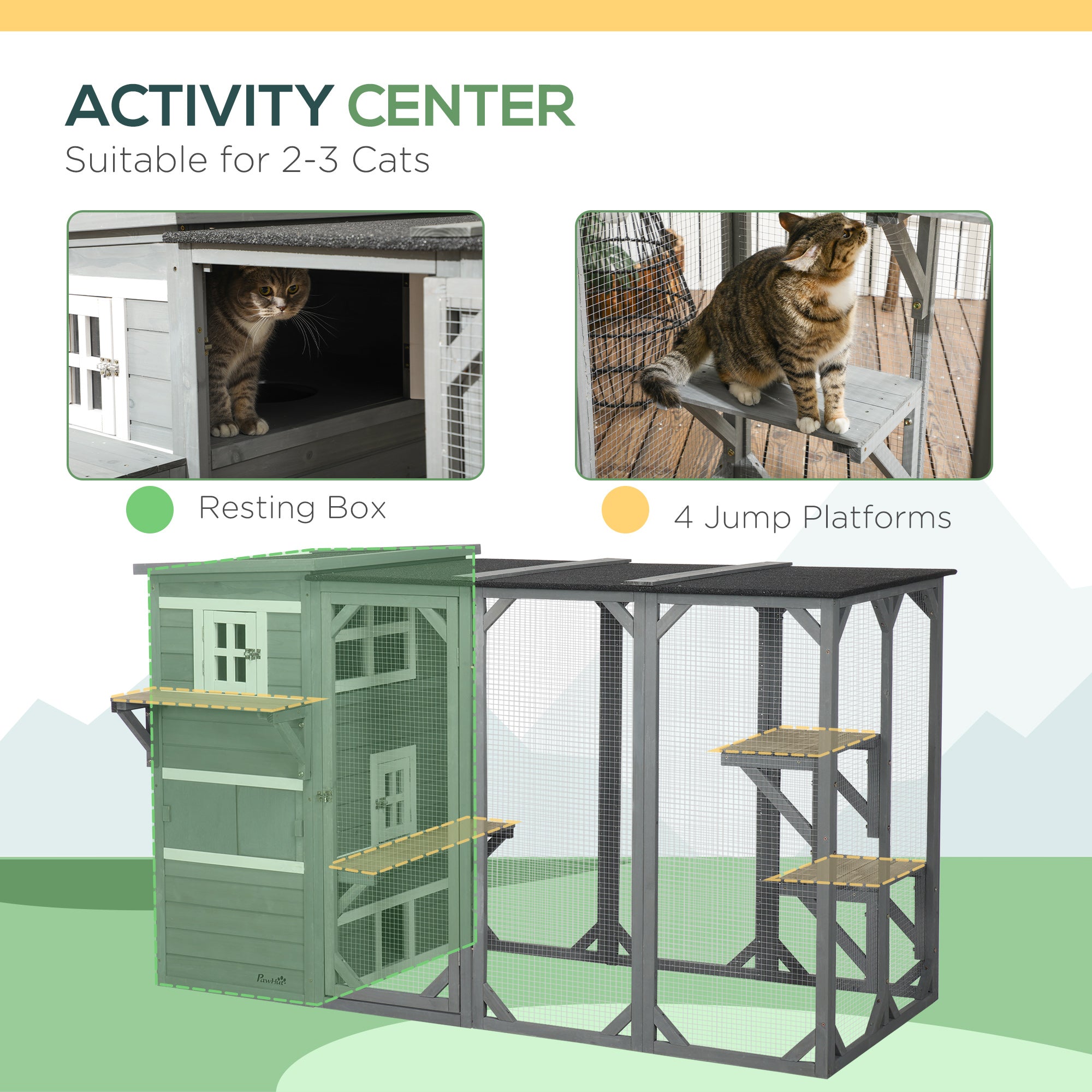 Wooden Cat Catio, 76