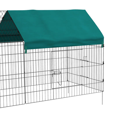 87" Small Animal Cage with Roof, Indoor/Outdoor Use, for Chicken, Rabbits, Chinchillas, Green Houses & Habitats   at Gallery Canada