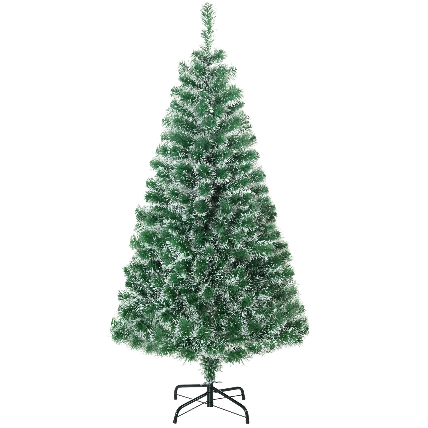 6FT Indoor Christmas Tree Artificial Decoration Xmas Gift with Metal Stand 375 Tips Christmas Trees at Gallery Canada