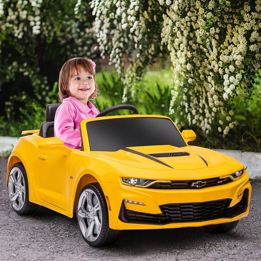Officially Licensed Ride-On Car with Remote Control, 12 V Battery Powered Electric Vehicle with Spring Suspension, 2 Speeds, MP3, Music, for 3-5 Years Old - Gallery Canada