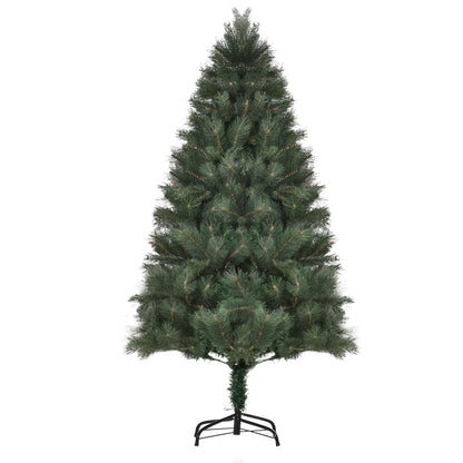 6 FT Christmas Tree Artificial Pine Tree Christmas Decoration 375 Branches Green Artificial Christmas Trees   at Gallery Canada