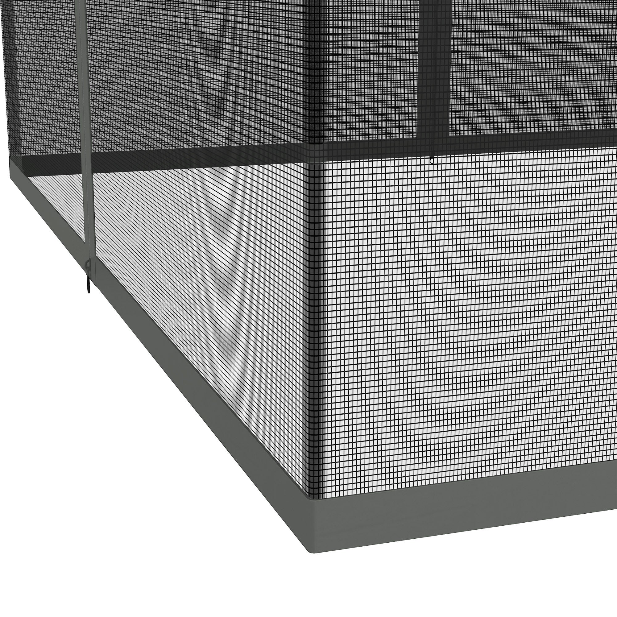 Replacement Mosquito Netting for Gazebo 12' x 12' Black Screen Walls for Canopy with Zippers Gazebos at Gallery Canada