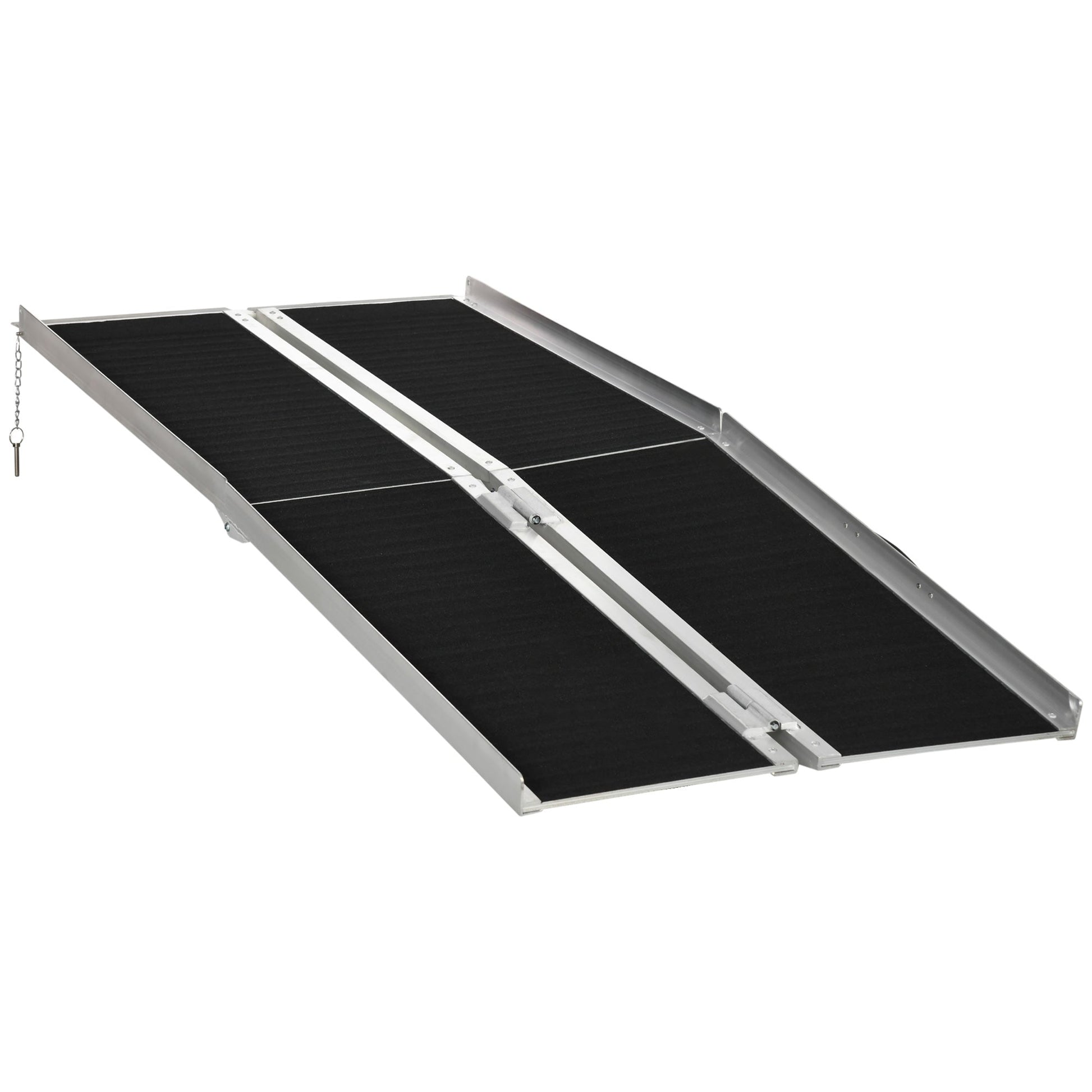 6ft Wheelchair Ramp Scooter Mobility Non-Skid Layering Portable Foldable Aluminium Knee Walker & Wheelchair Ramps   at Gallery Canada