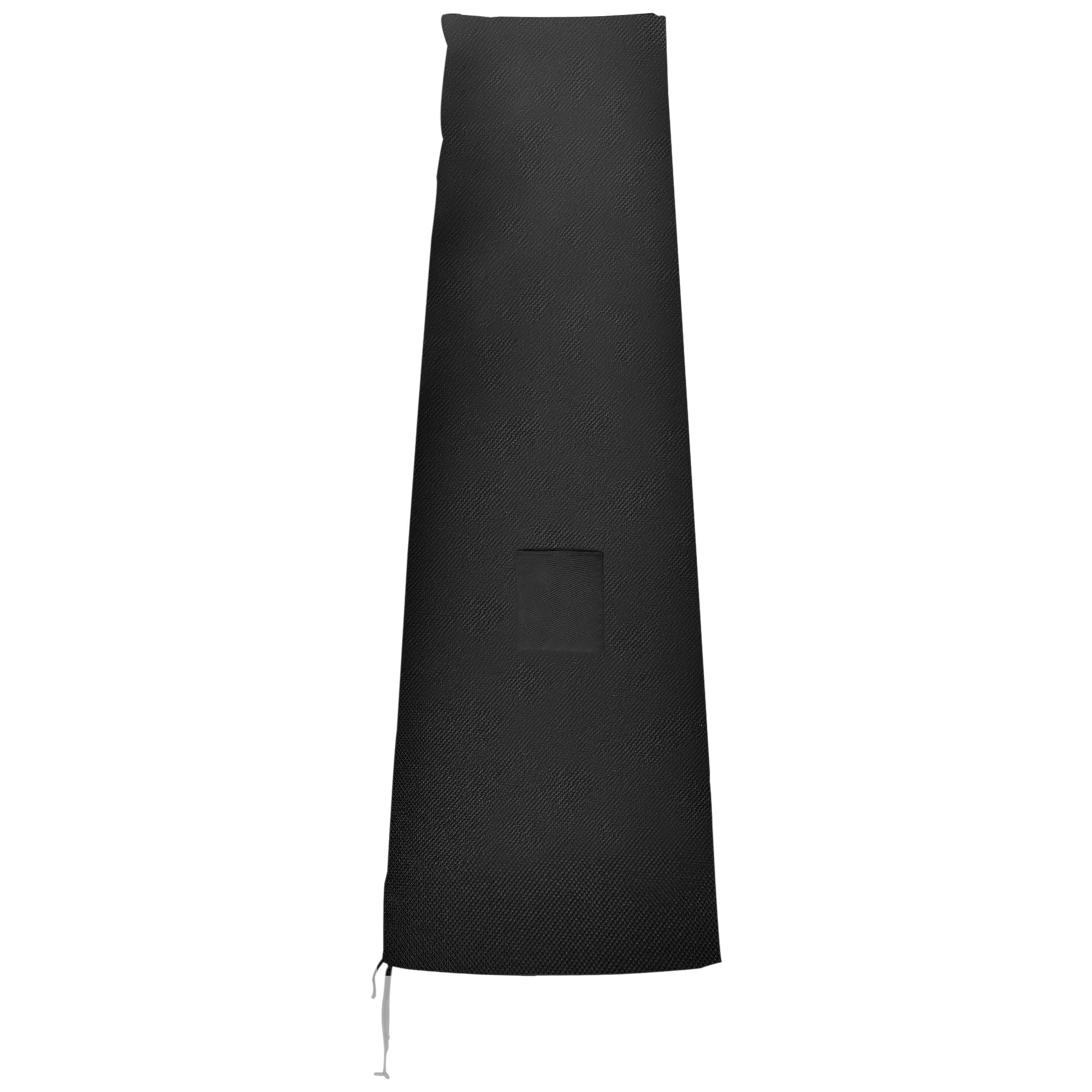 Outdoor Large Umbrella Cover Patio Cantilever Banana Parasol Protector Weather Resistant Black Umbrella Covers Black  at Gallery Canada