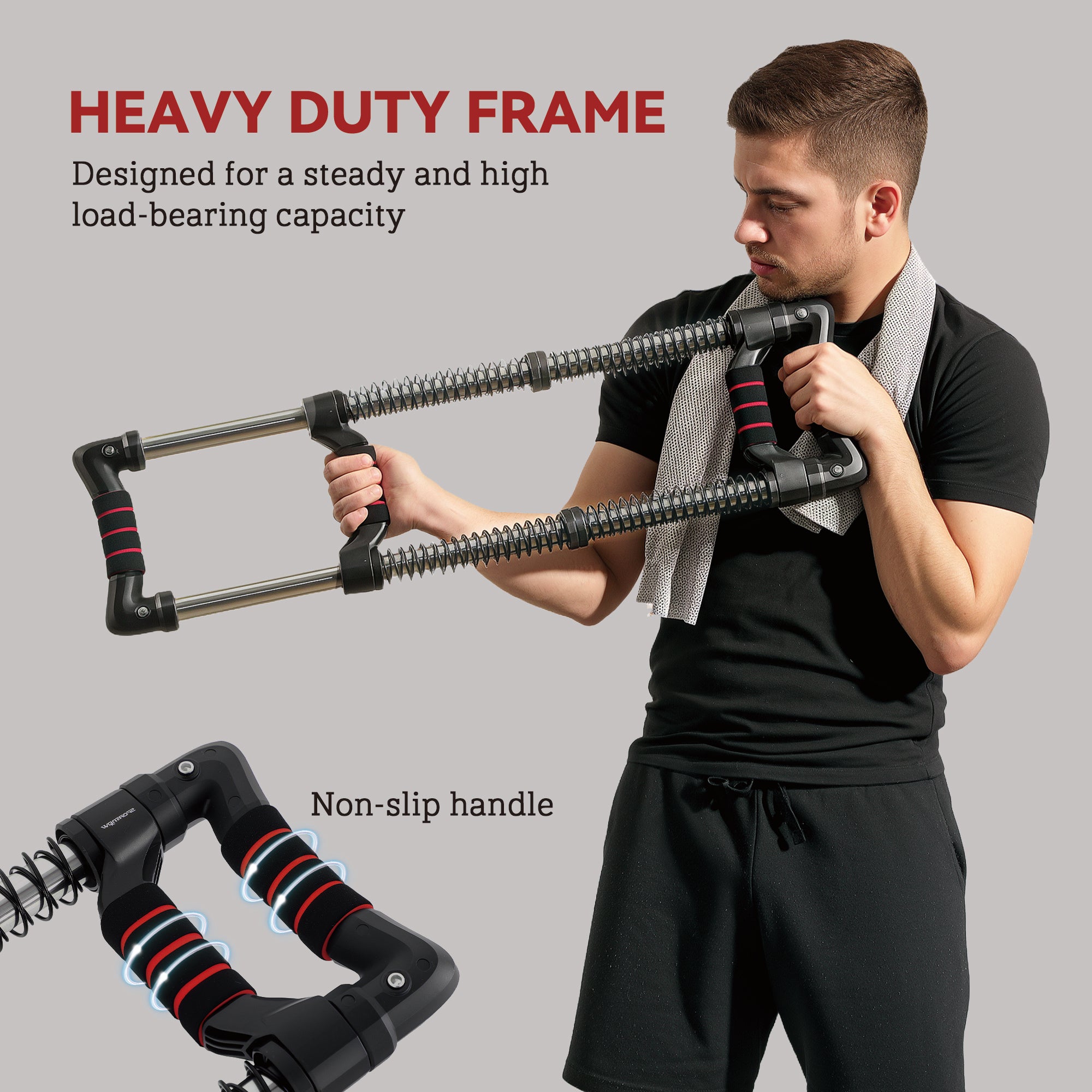 Chest Expander, Spring Chest Exerciser with 22-176 lbs Resistance for Men and Women Home Gym, Office or Travel More-Strength Training Equipment at Gallery Canada