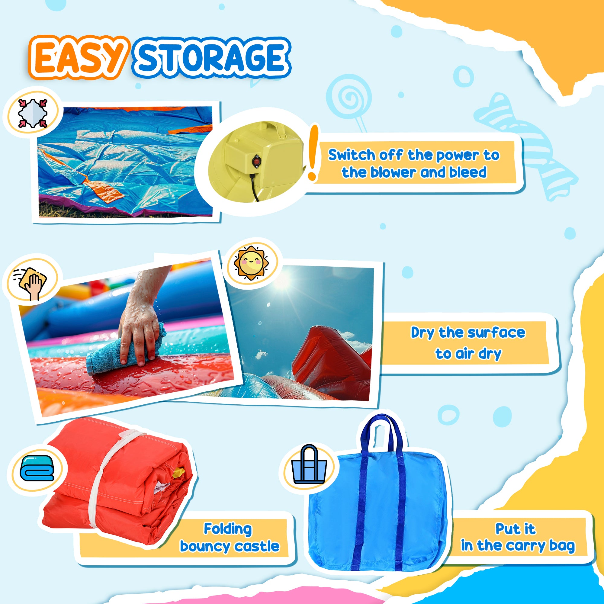 Bounce Castle Inflatable Trampoline Slide Pool Rocket Design 11.14' x 9.18' x 6.06' Inflatables at Gallery Canada