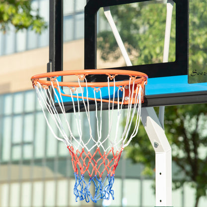 Adjustable Basketball Hoop and Basketball Stand w/ Sturdy Backboard and Weighted Base, Portable on Wheels Basketball   at Gallery Canada