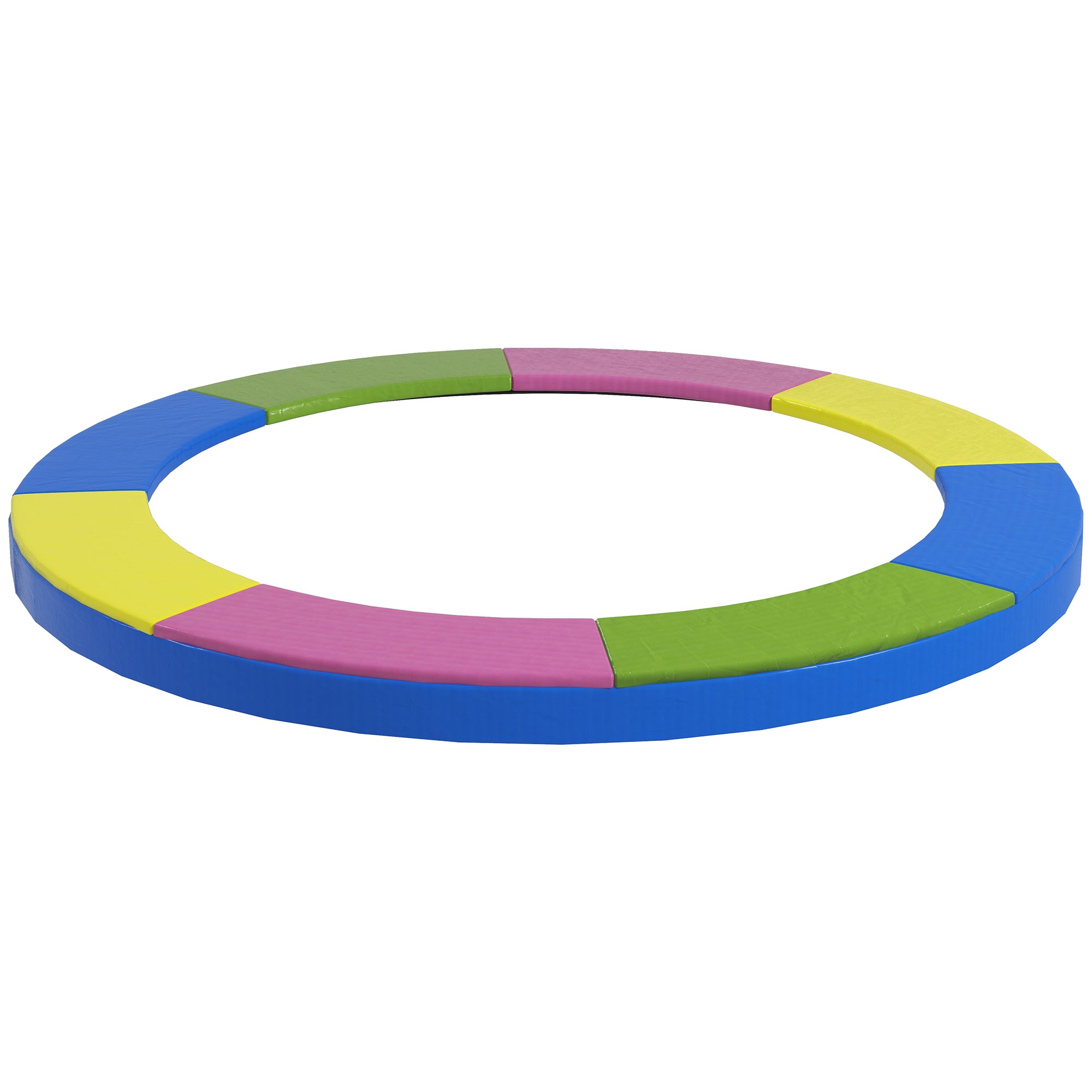8FT Trampoline Spring Cover, Trampoline Pad Replacement, Waterproof and Tear-Resistant, All-Weather Trampoline Accessories, Multi-Colored Trampolines at Gallery Canada