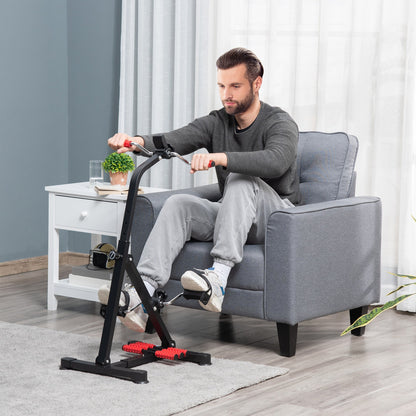 Pedal Exerciser, Hand Arm Knee and Leg Exercise Machine, Height-adjustable, with LCD Display and Foot Massage Roller Exercise & Stationary Bikes   at Gallery Canada