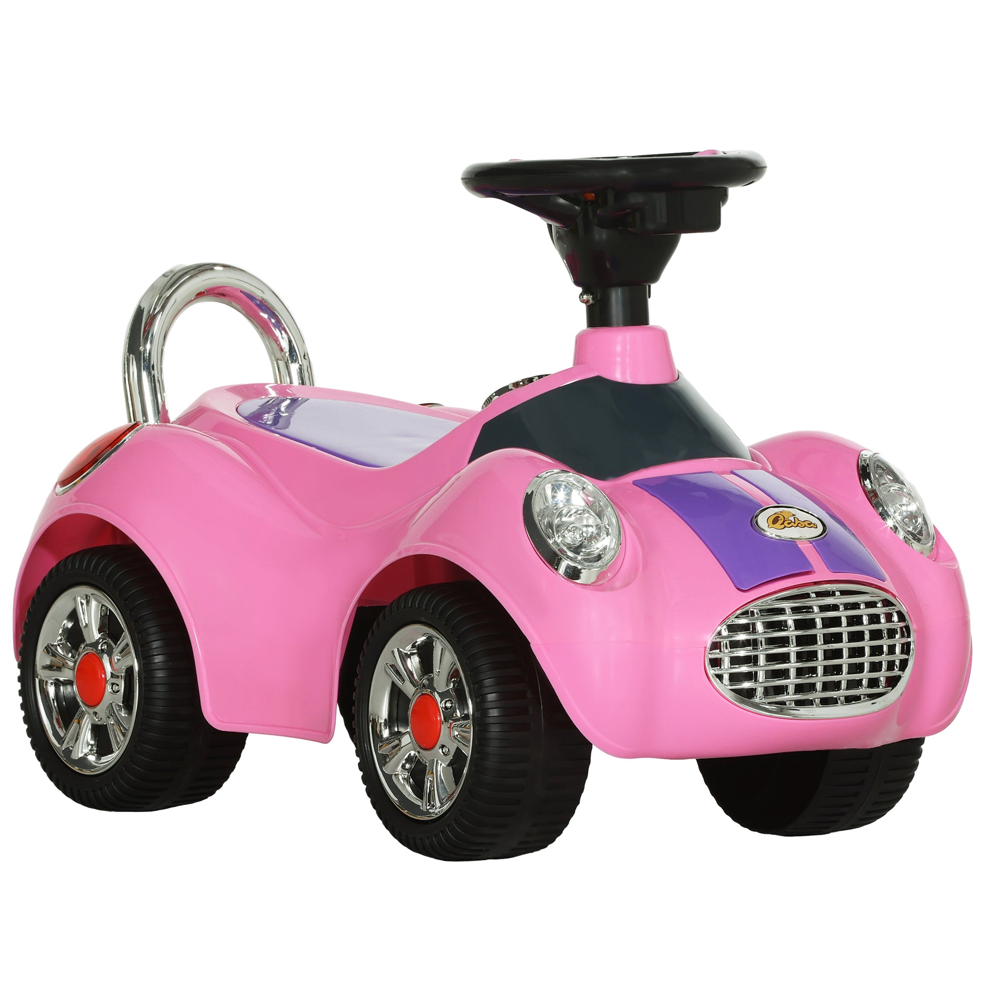 Baby Push Car for 1-3 Years with Music, Horn, Light, Pink Push Cars for Toddlers   at Gallery Canada