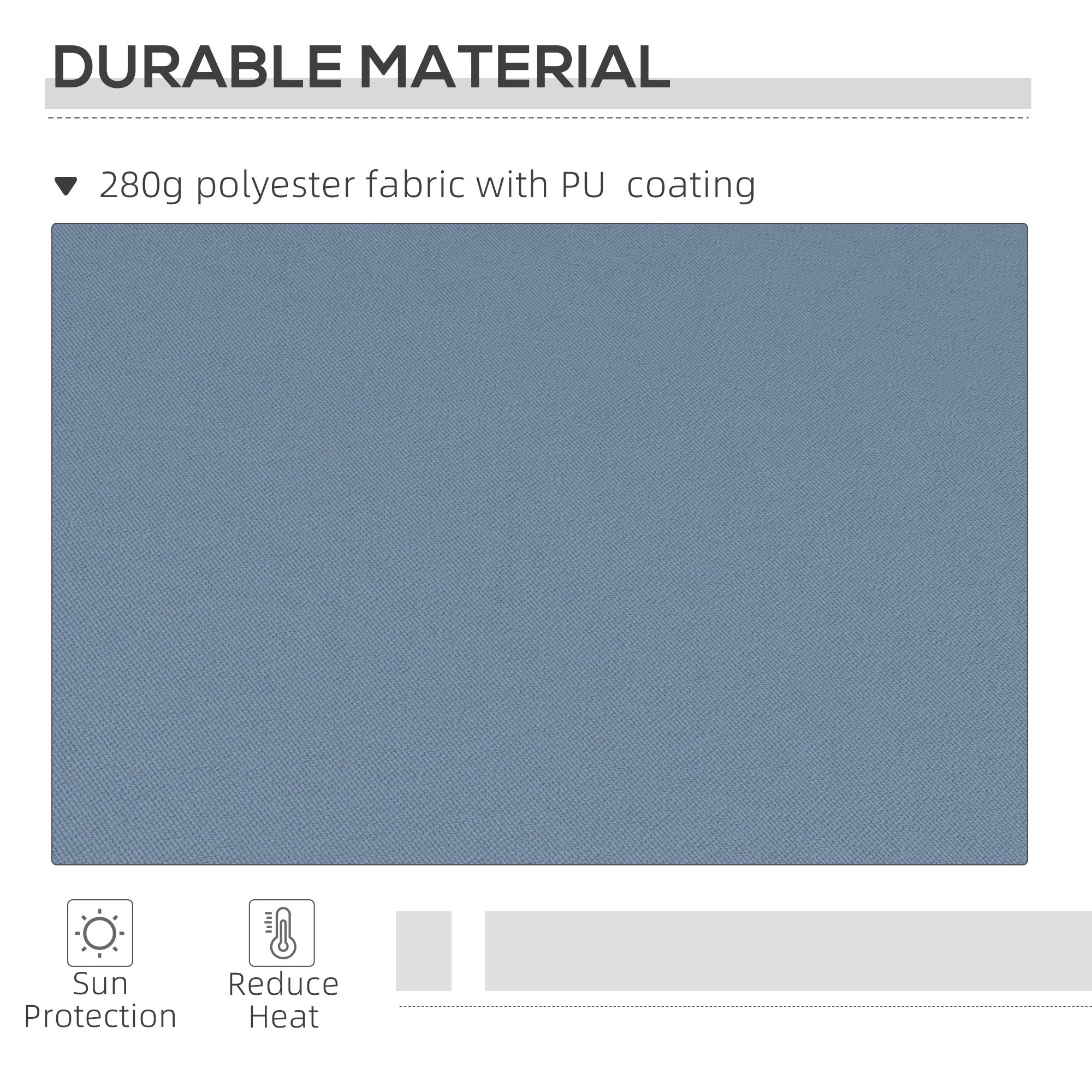12' x 10' Manual Retractable Awning Outdoor Sunshade Shelter with Adjustable &; Versatile Design, Light Grey Patio Awnings at Gallery Canada