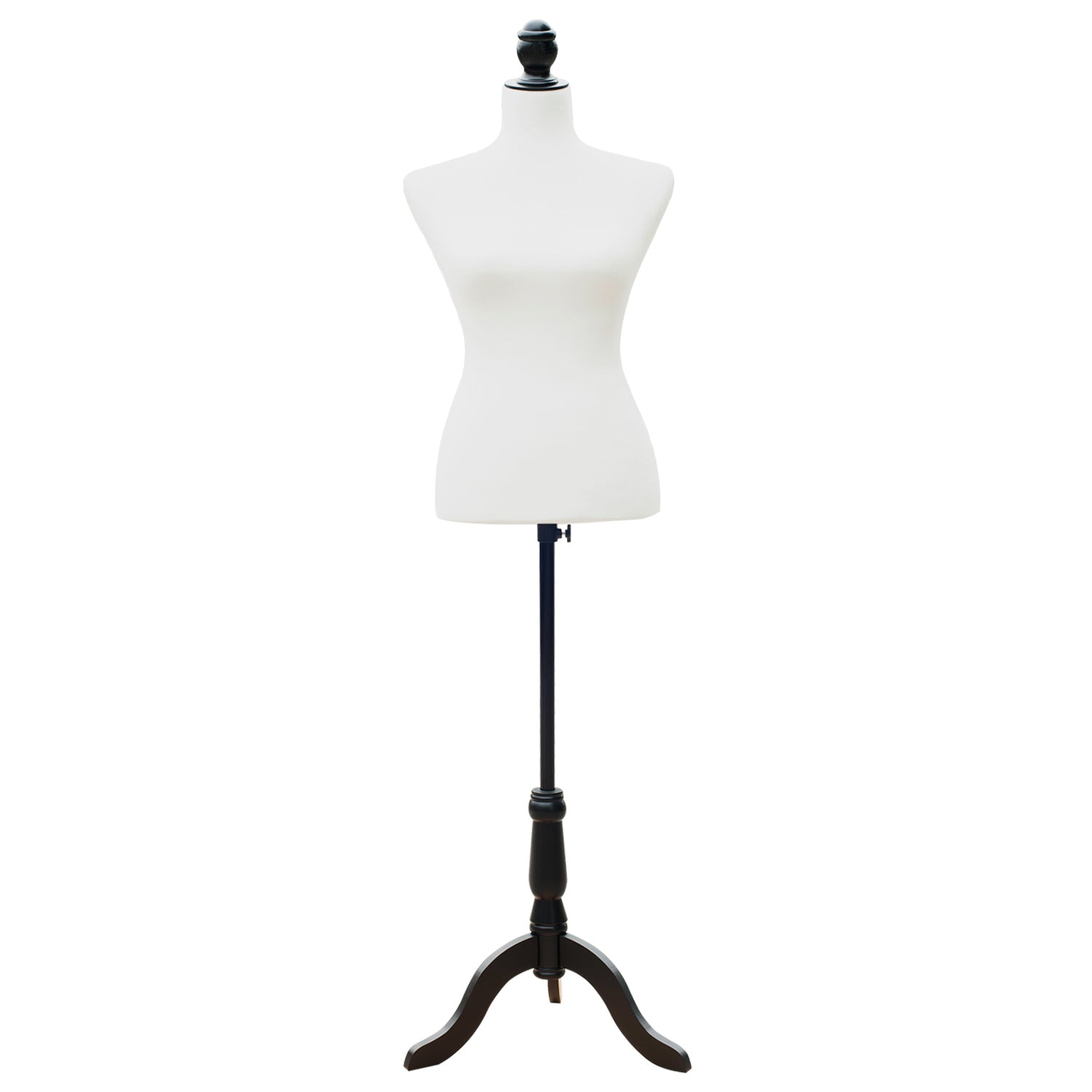 Female Mannequin Dress Form Torso Dressmaker Stand Display (White) Dress Form & Mannequins at Gallery Canada