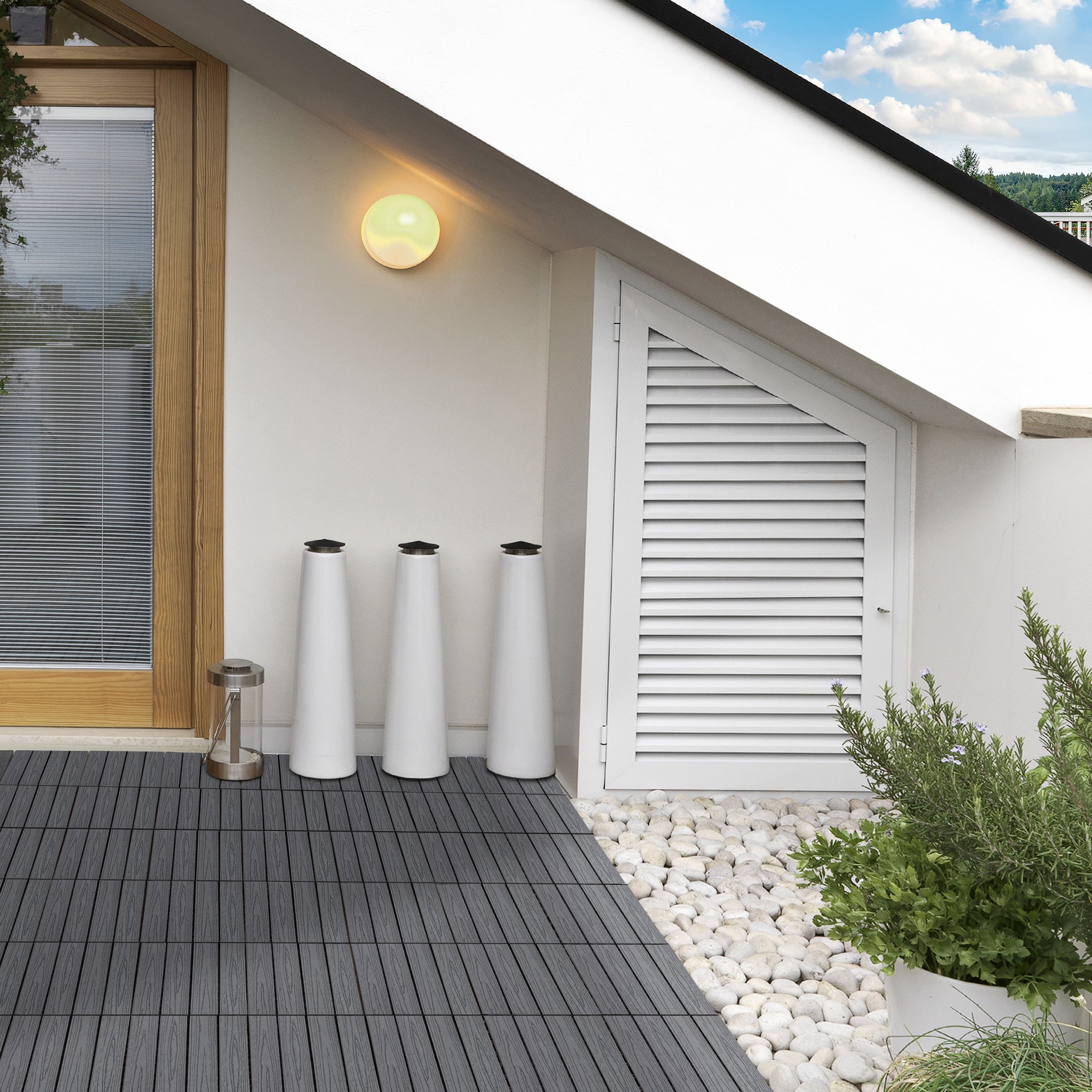 Outdoor Tiles, 11 Pack 12