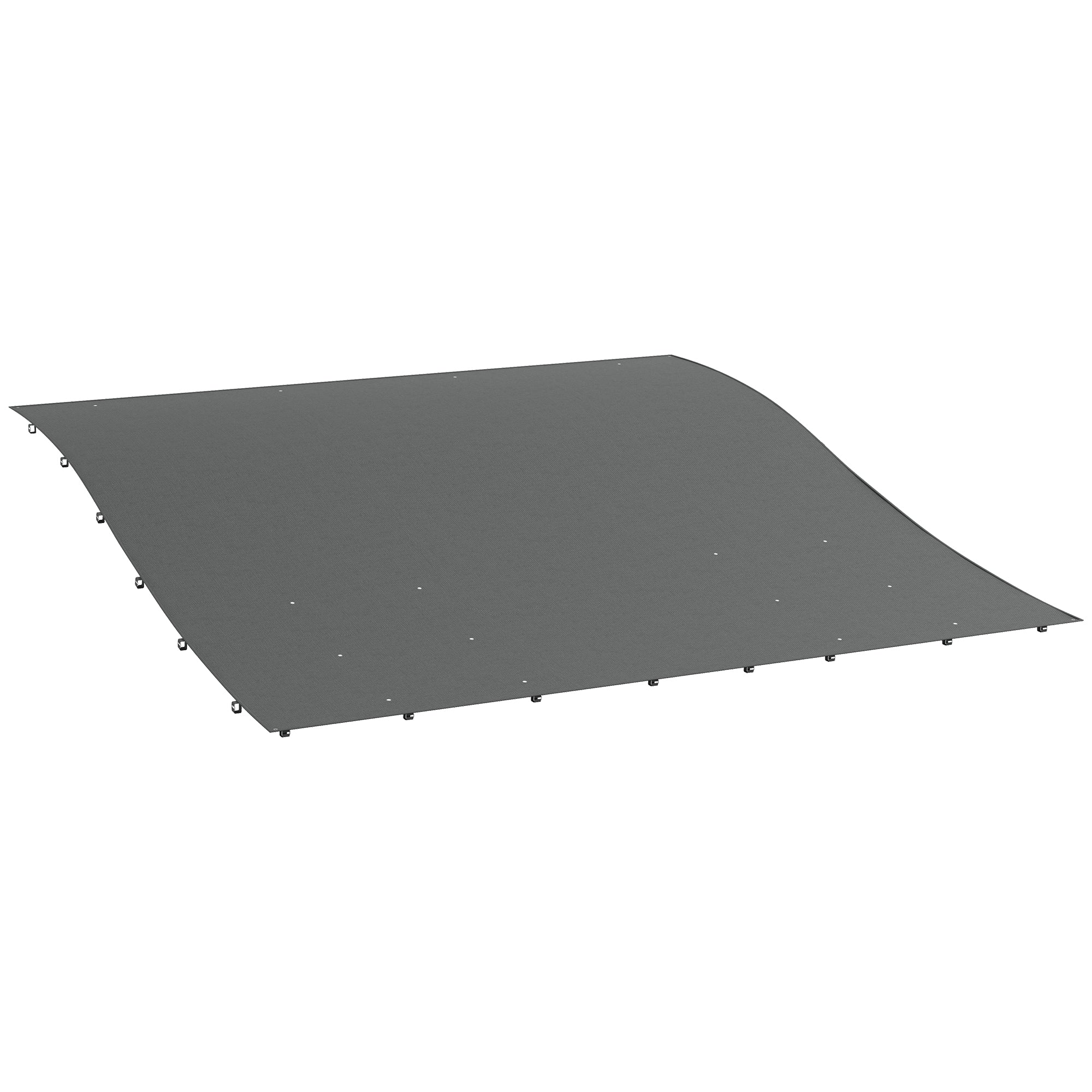 Canopy Replacement, Pergola Shade Cover for 10' x 10' Pergola (Outsunny 84C-038 Series), Dark Grey Gazebo Canopy Replacement at Gallery Canada