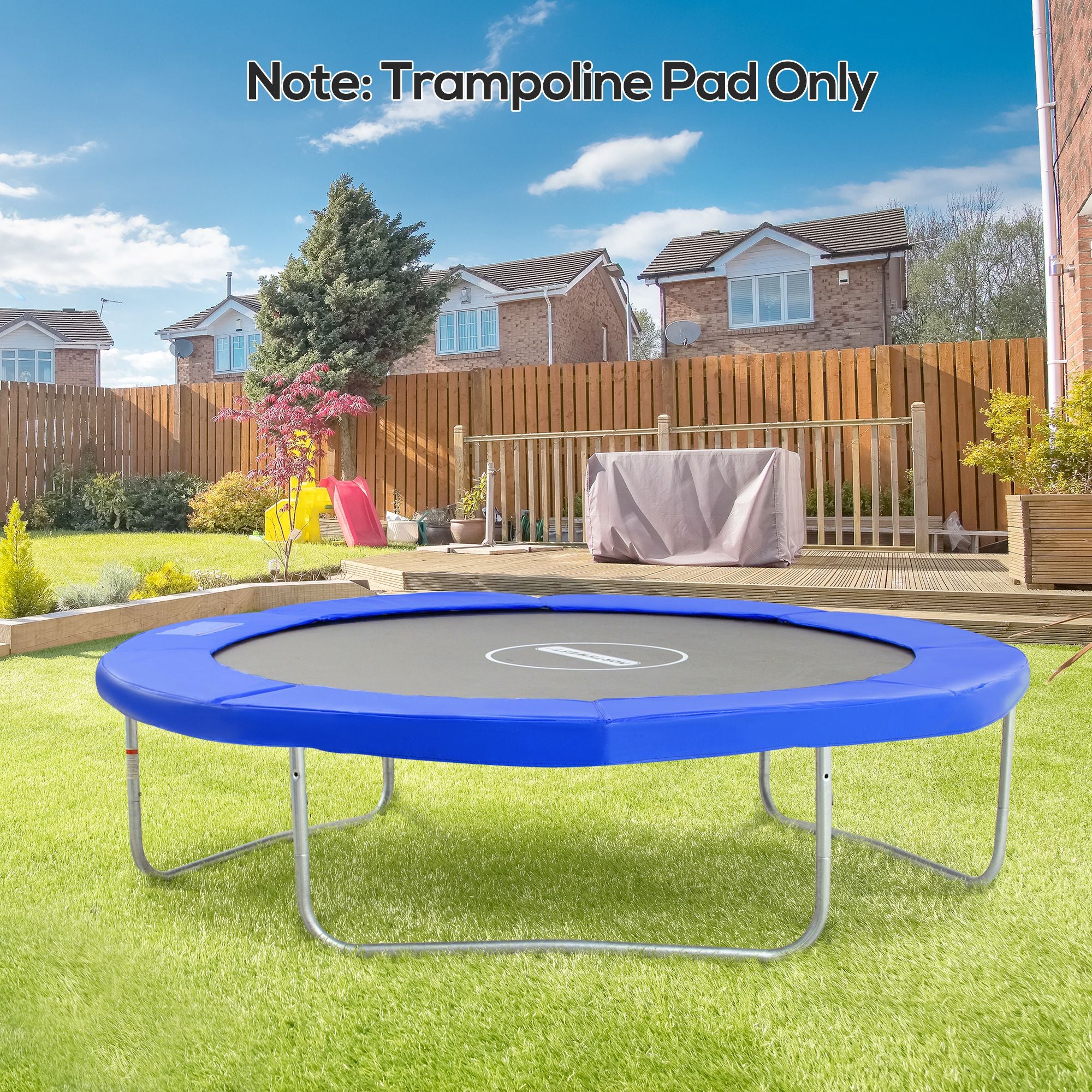 Φ10ft Trampoline Replacement Safety Pad Trampoline Pad Waterproof Spring Cover Blue Trampolines at Gallery Canada