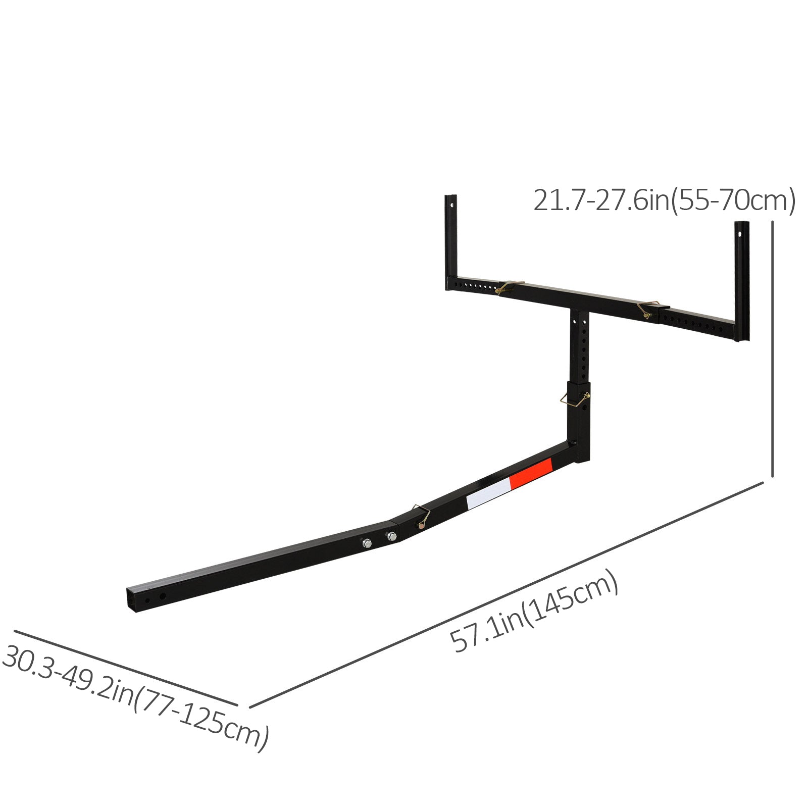Suspended Truck Bed Extender with Adjustable Width and Height For Ladder, Rack, Canoe, Kayak, Long Pipes and Lumber Automotive at Gallery Canada
