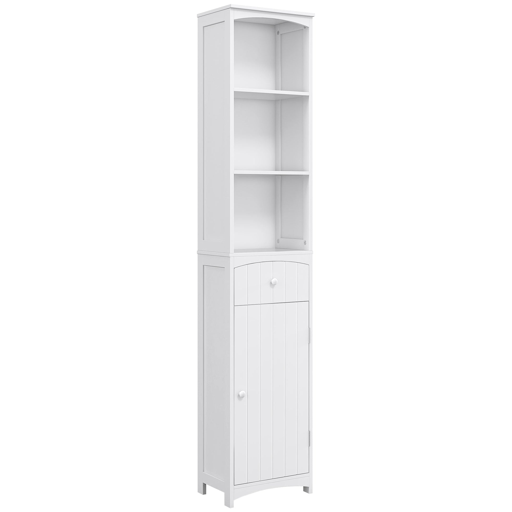 Tall Wooden Bathroom Cabinet Storage Organizer Kitchen Bedroom Decorative Bathroom Cabinets White  at Gallery Canada