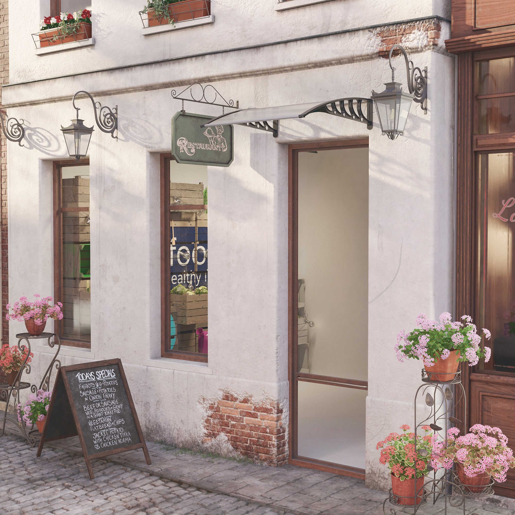 Awning Door Canopy, 40.6