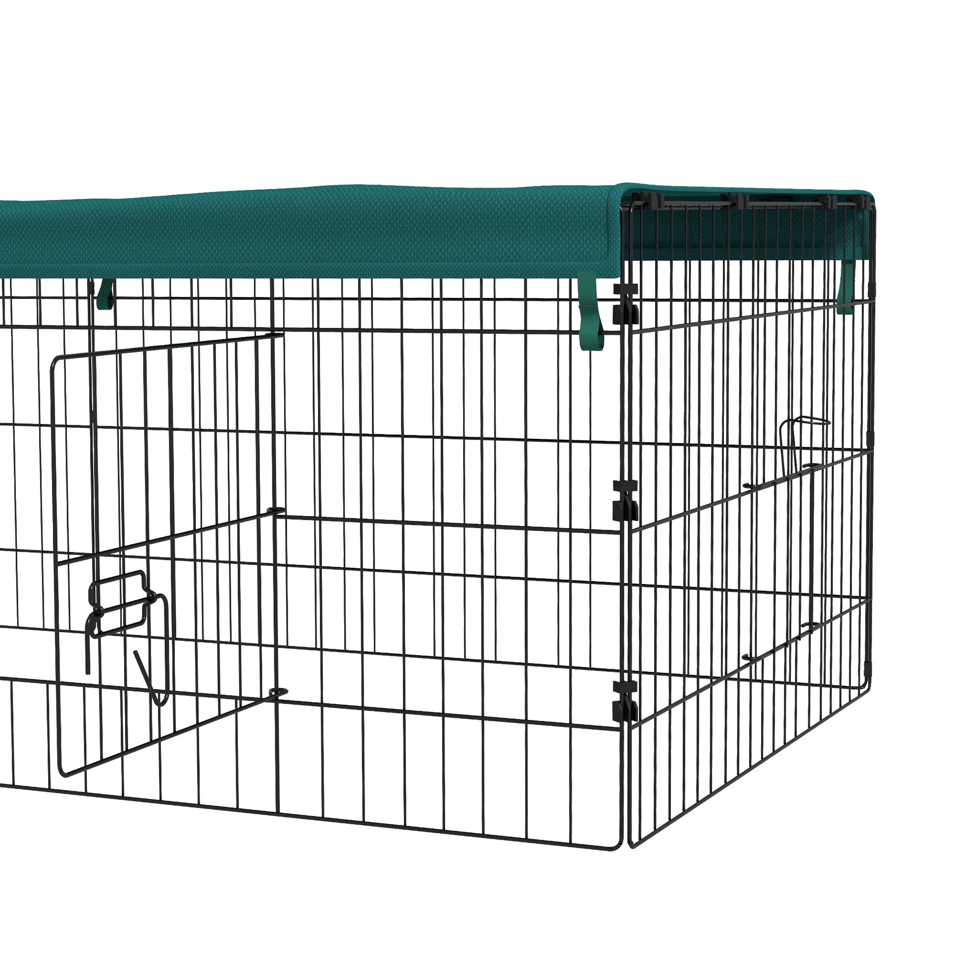 Small Animal Cage with Roof, Indoor/Outdoor Use, for Chicken, Rabbits, Chinchillas, 73" x 30" x 20", Green Houses & Habitats   at Gallery Canada