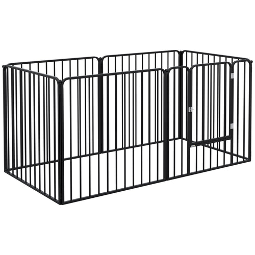 Dog Fence Outdoor 6 Panels 31.5