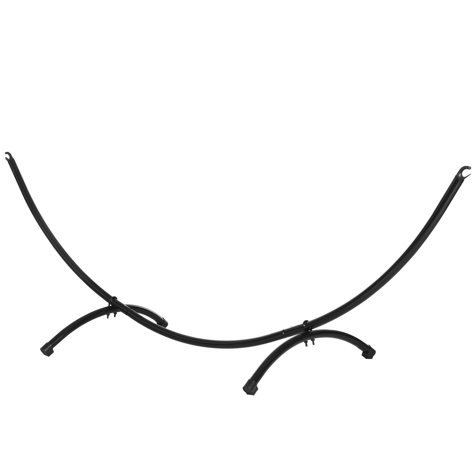 10' Hammock Stand with Steel Frame, Hammock Chair Stand Only for Garden, Camping, Picnic, Outdoor, Patio, Black Hammock Stands at Gallery Canada