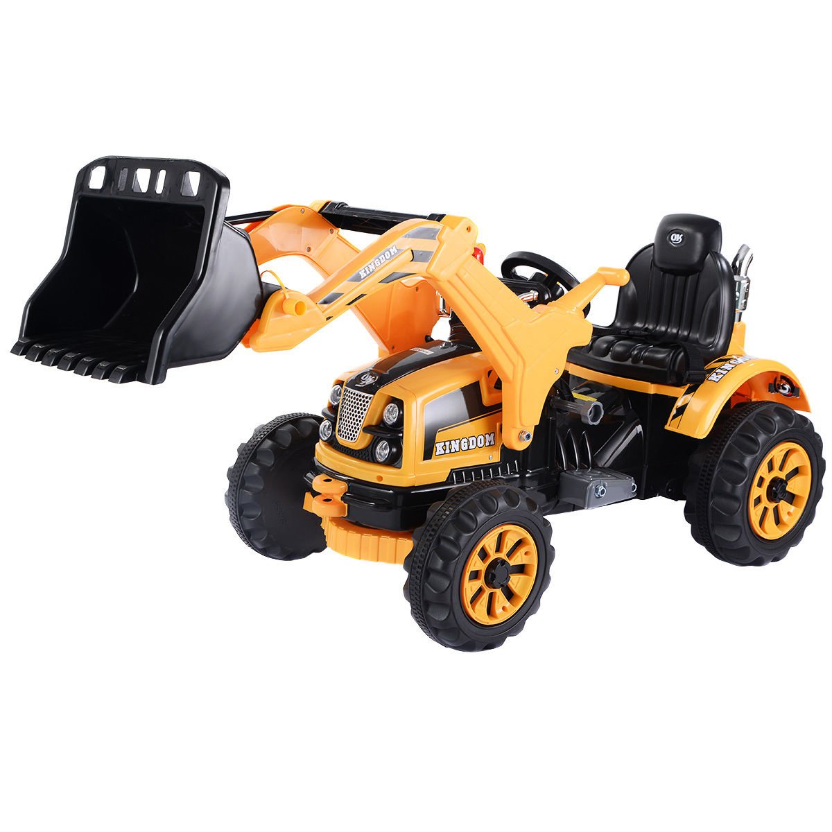 12 V Battery Powered Kids Ride on Dumper Truck, Yellow Powered Ride On Toys at Gallery Canada