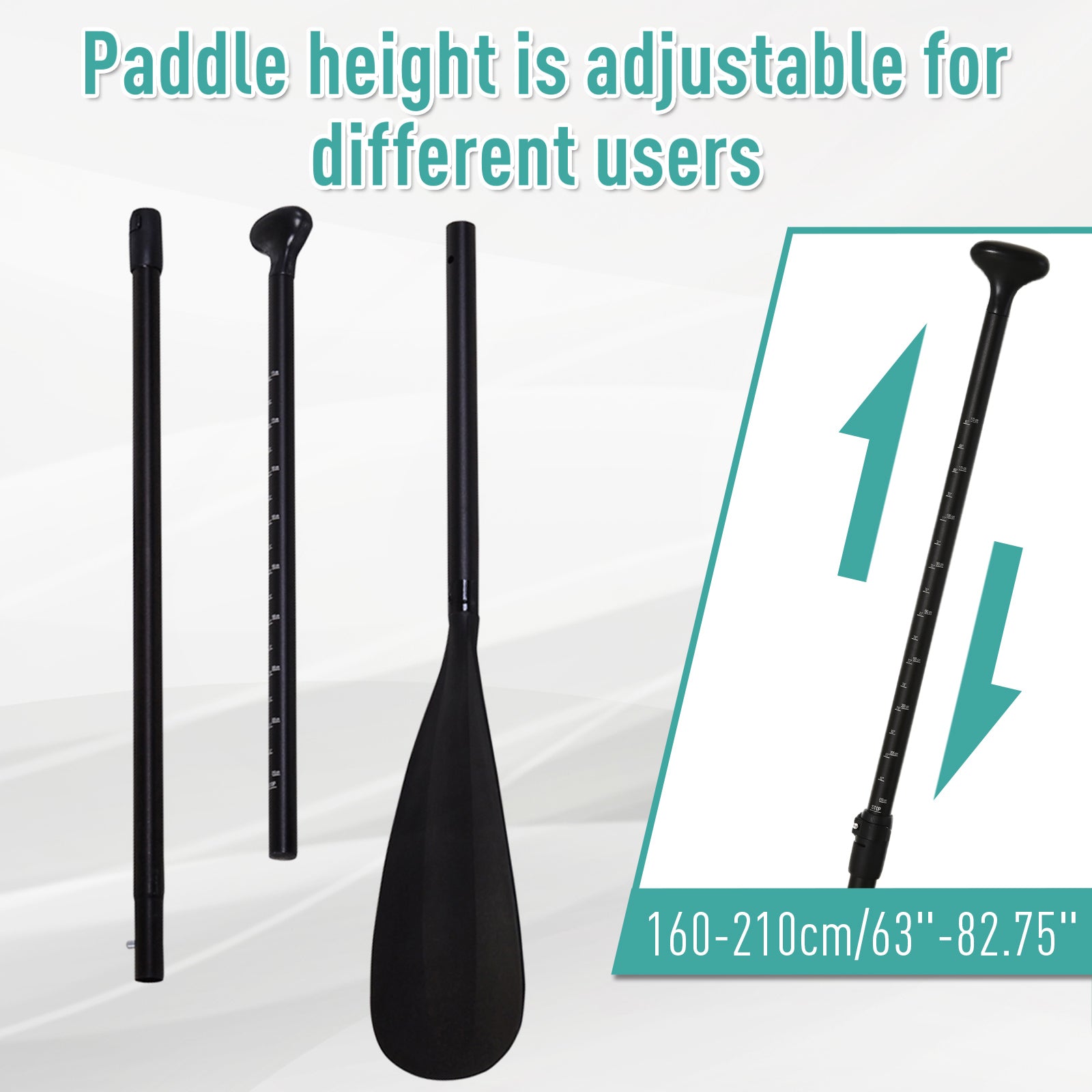 10FT Inflatable Paddle Board with Ultra-Light (20lbs) SUP for All Skill Levels Everything Included with Stand Up Paddle Board, Adjustable Paddle, Fix Bag, Air Pump, Fin, Backpack, Green Inflatable Paddle Boards at Gallery Canada
